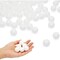 Bright Creations 1-Inch Foam Balls, Small White Spheres for DIY Crafts (350 Pack)